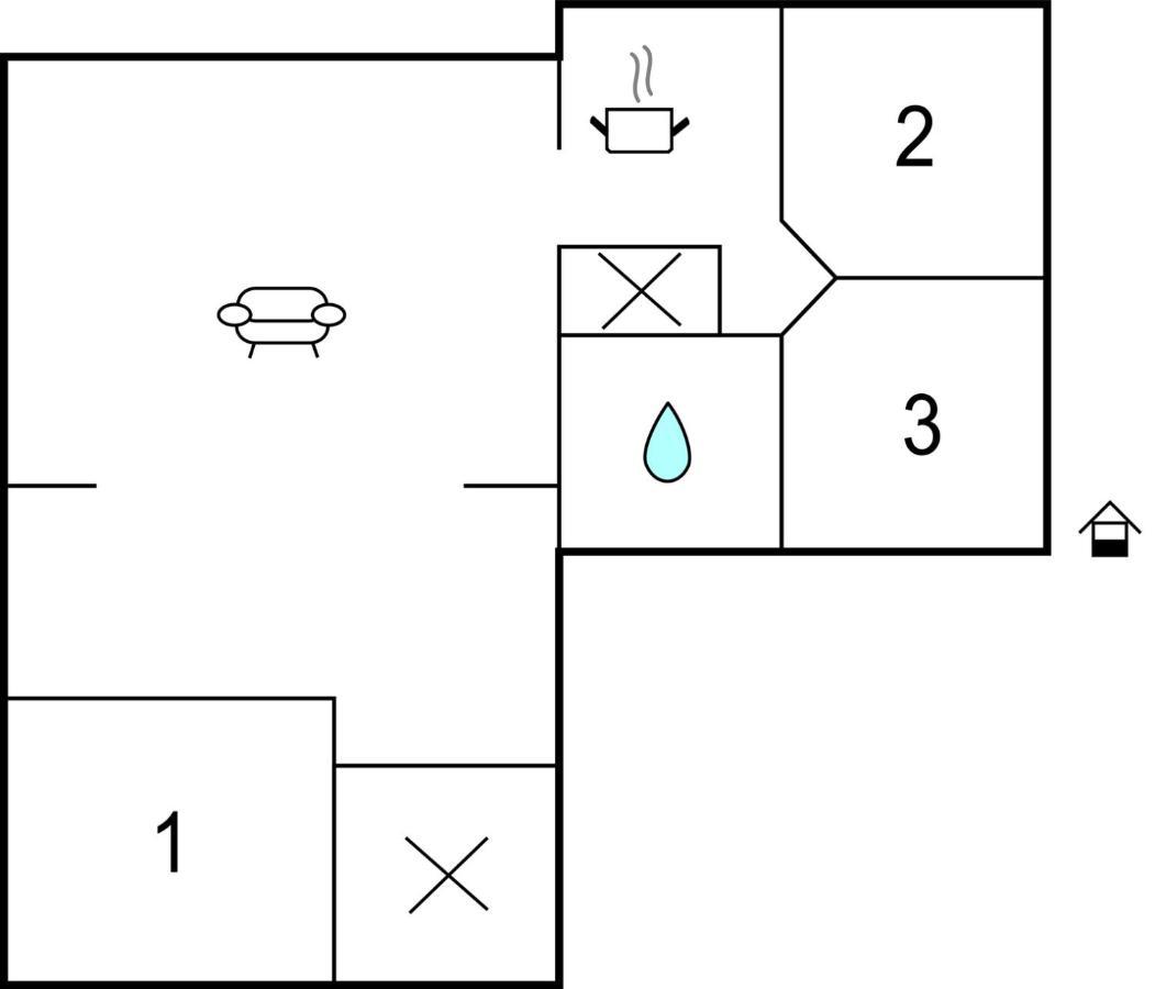 3 Bedroom Pet Friendly Home In Tzummarum Kültér fotó